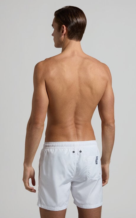 Dirk Bikkembergs Men's Logo Print Boardshorts