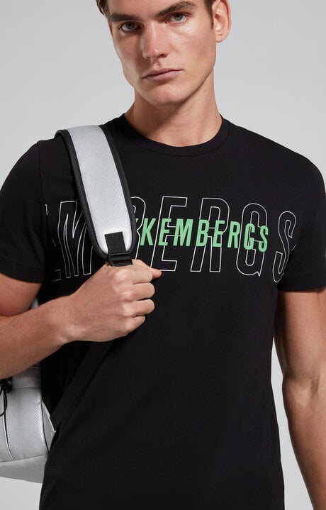 dirk bikkembergs Men's logo print T-shirt