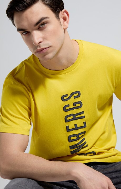 dirk bikkembergs Men's logo T-shirt