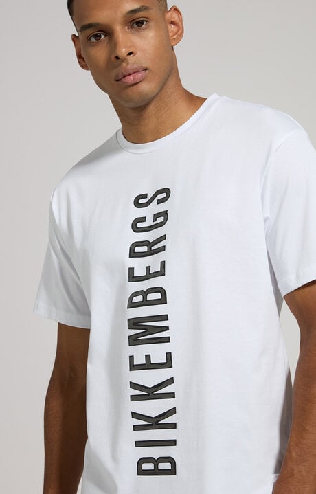 dirk bikkembergs Men's logo T-shirt