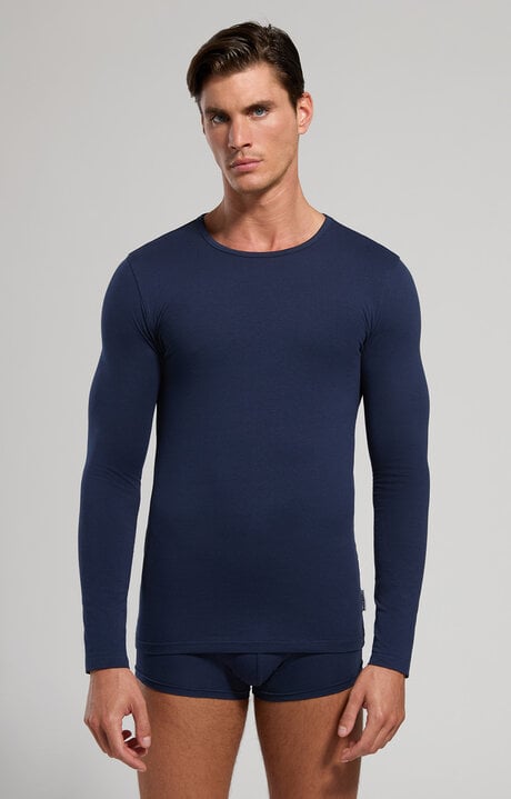 Dirk Bikkembergs Men's Long-sleeve Undershirt