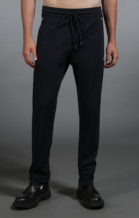 Dirk Bikkembergs Men's Navy Blue Jogging Trousers