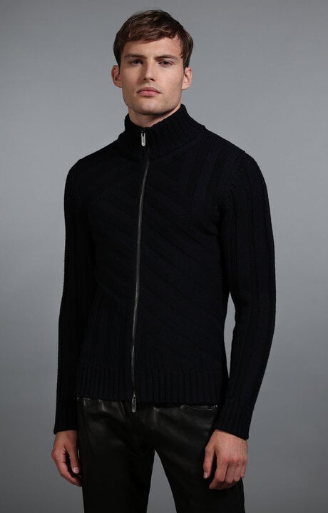 Dirk Bikkembergs Men's Navy Cardigan