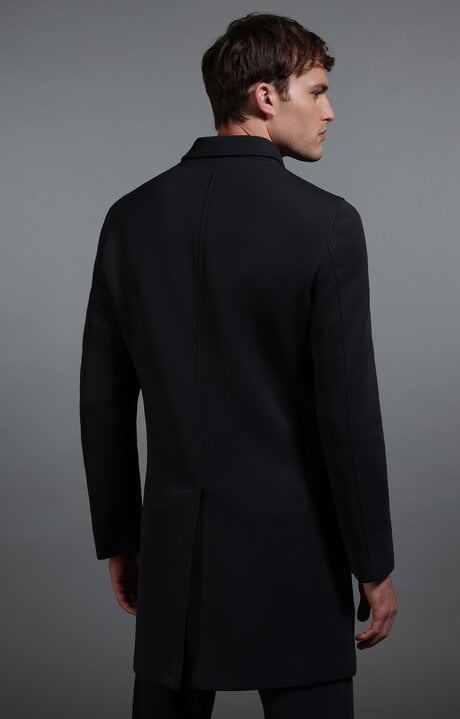 Dirk Bikkembergs Men's Navy Coat