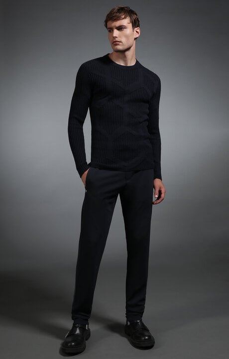 Dirk Bikkembergs Men's Navy Sweater