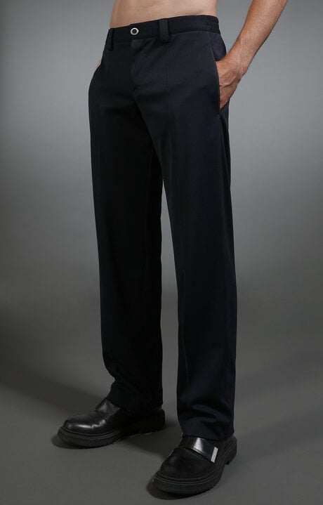 dirk bikkembergs Men's navy trousers