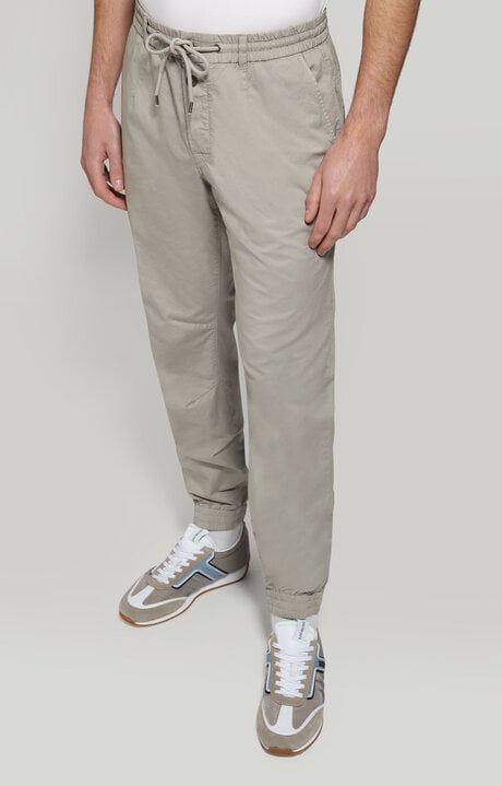 dirk bikkembergs Men's pants garment dyed