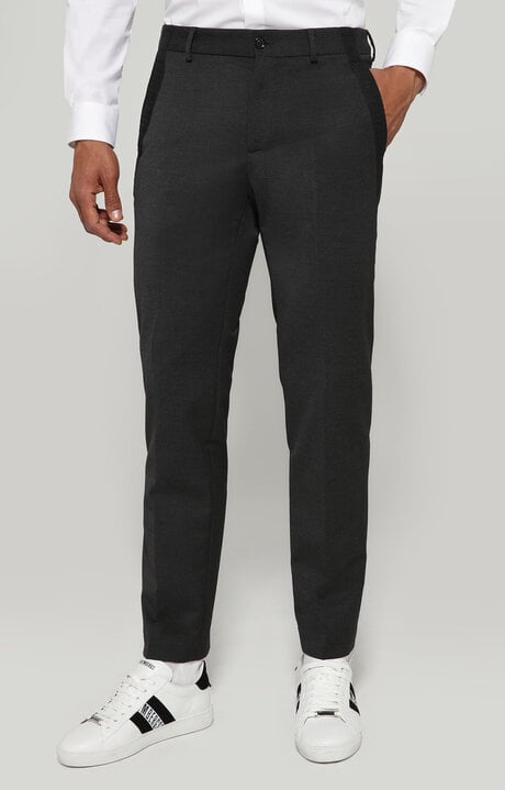 Dirk Bikkembergs Men's Pants With Tape Detail