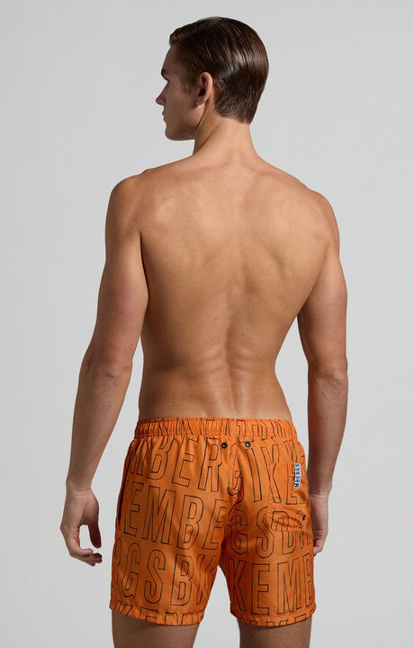 Dirk Bikkembergs Men's Pencil Print Boardshorts