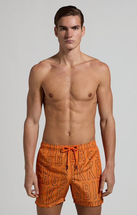 Dirk Bikkembergs Men's Pencil Print Boardshorts