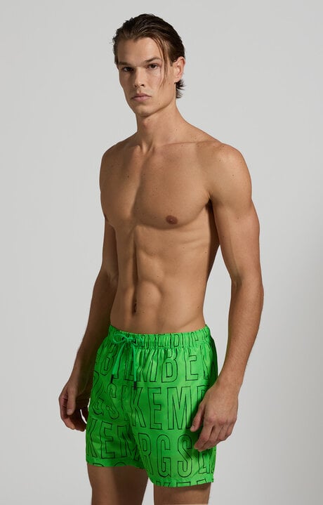 dirk bikkembergs Men's pencil print boardshorts