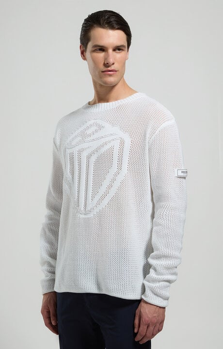 Dirk Bikkembergs Men's Perforated Pullover