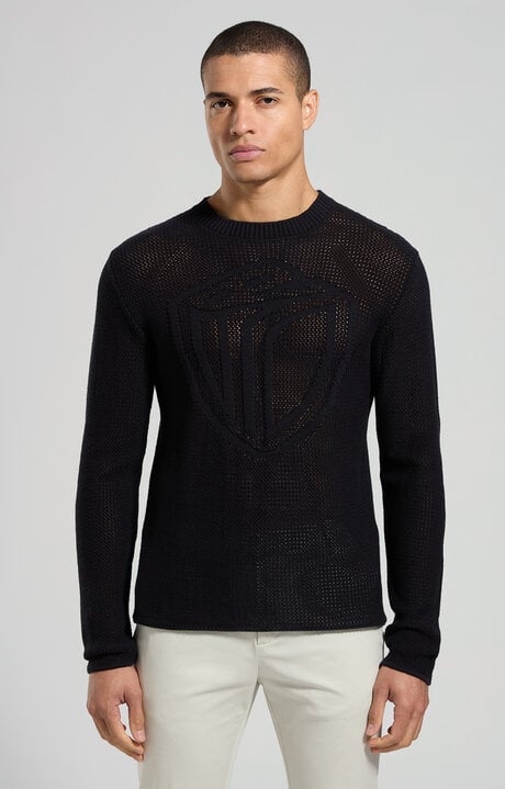 Dirk Bikkembergs Men's Perforated Pullover