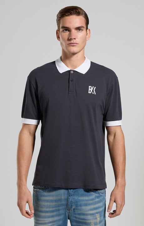 Dirk Bikkembergs Men's Polo In Piquet Cotton