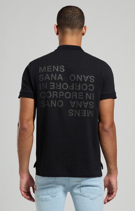 Dirk Bikkembergs Men's Polo Shirt - Back Print