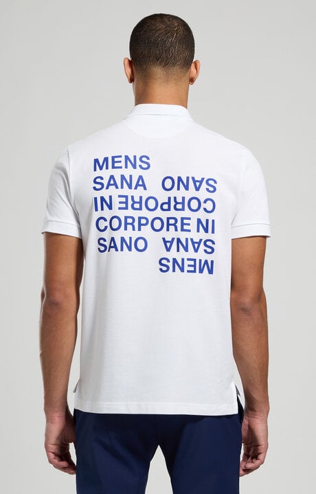 Dirk Bikkembergs Men's Polo Shirt - Back Print