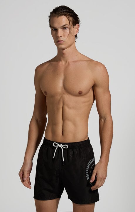 dirk bikkembergs Men's print boardshorts