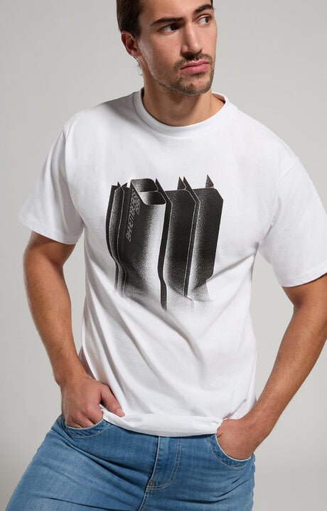 dirk bikkembergs Men's print jersey T-shirt