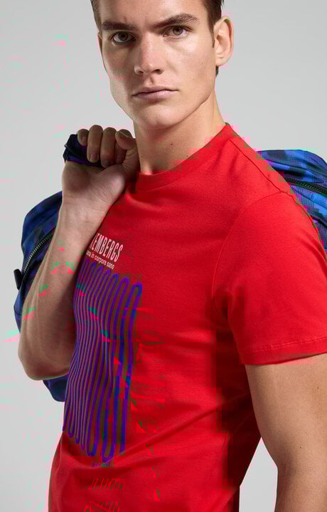 dirk bikkembergs Men's print T-shirt - slim fit