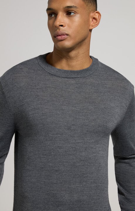 dirk bikkembergs Men's pullover with jacquard logo