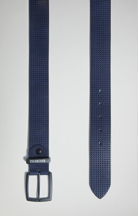 Dirk Bikkembergs Men's Punched Leather Belt