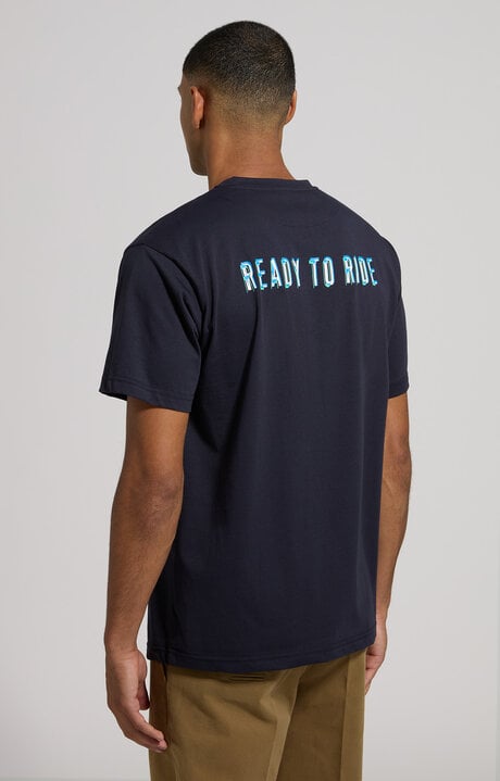 Dirk Bikkembergs Men's Ready To Ride Print T-shirt