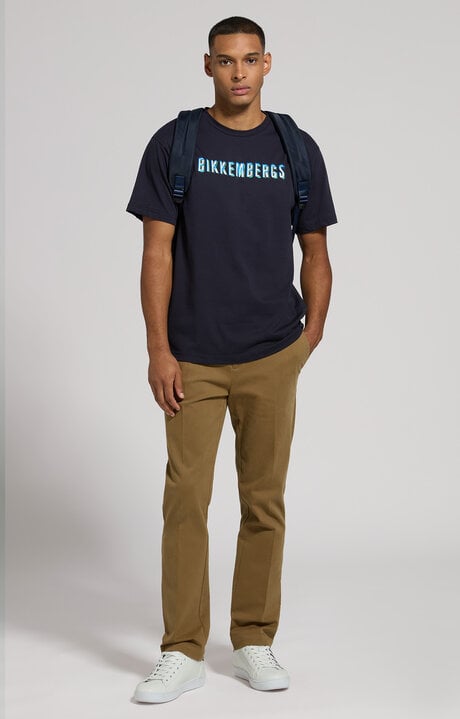 Dirk Bikkembergs Men's Ready To Ride Print T-shirt