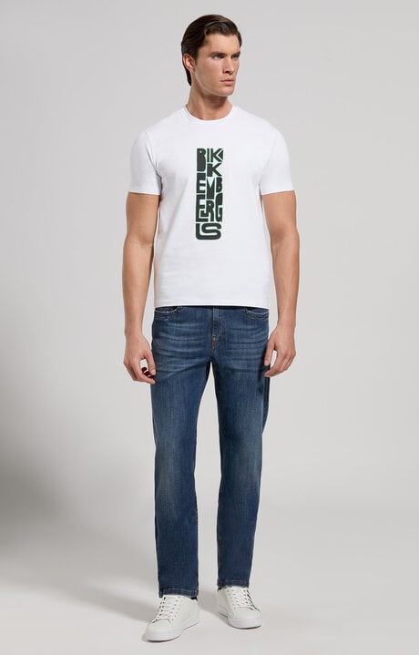 Dirk Bikkembergs Men's Regular Jeans