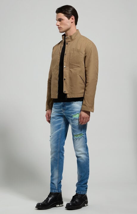 Dirk Bikkembergs Men's Ribbed Knit Pullover