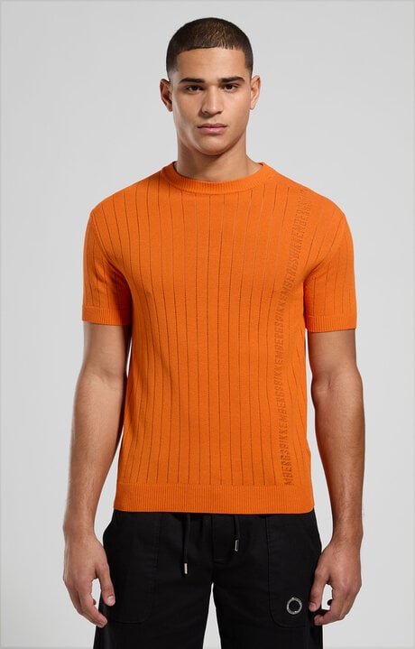Dirk Bikkembergs Men's Ribbed Knit Pullover