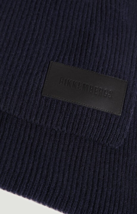 Dirk Bikkembergs Men's Scarf With Patch 25x180 Cm