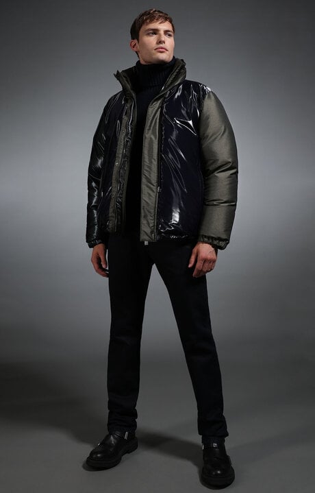Dirk Bikkembergs Men's Shiny Padded Jacket
