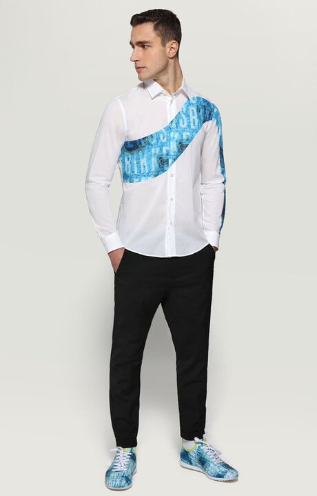 Dirk Bikkembergs Men's Shirt Slim Fit With Print