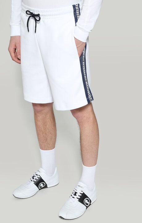 dirk bikkembergs Men's shorts in interlock fleece