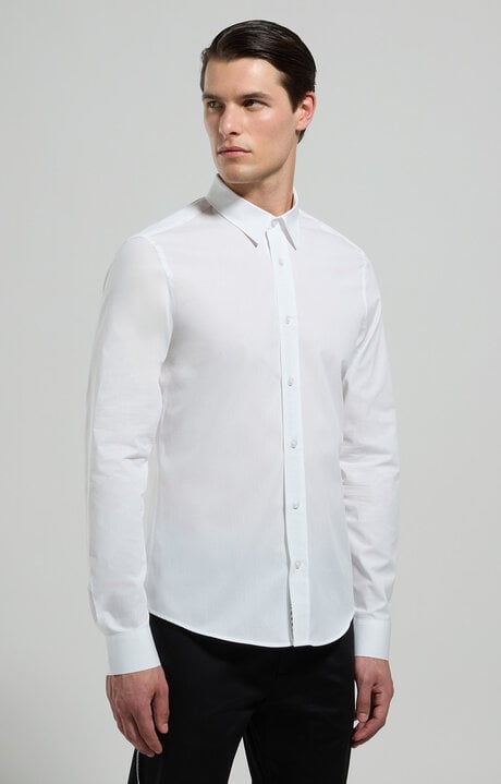 Dirk Bikkembergs Men's Slim Fit Gingham Shirt