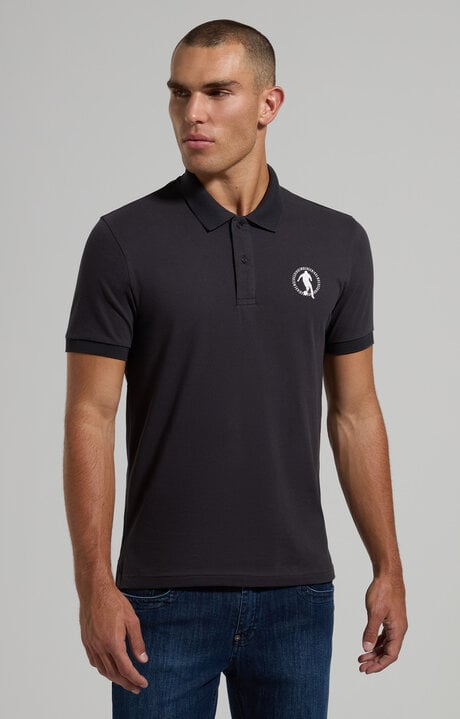 Dirk Bikkembergs Men's Slim Fit Polo Shirt