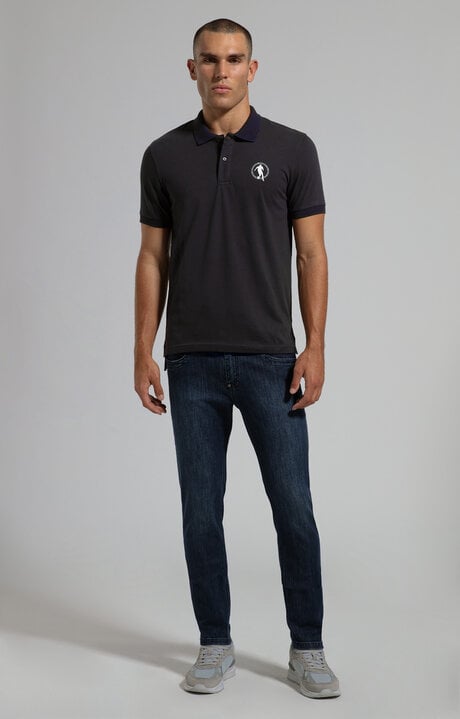 Dirk Bikkembergs Men's Slim Fit Polo Shirt