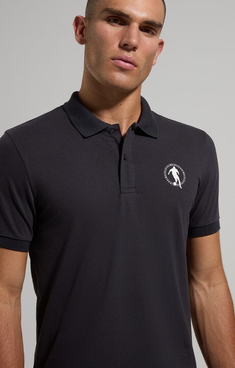 dirk bikkembergs Men's slim fit polo shirt