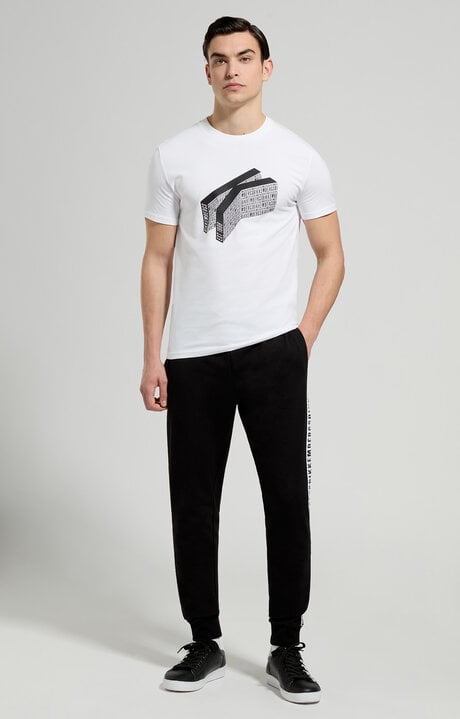 Dirk Bikkembergs Men's Slim Fit Print T-shirt