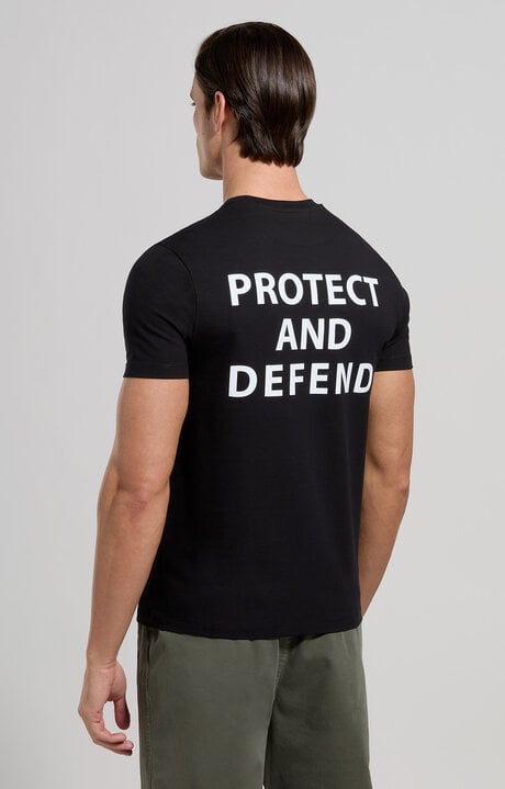 Dirk Bikkembergs Men's Slim Fit Print T-shirt