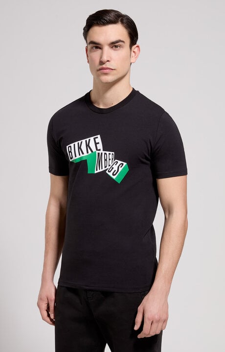Dirk Bikkembergs Men's Slim Fit Print T-shirt