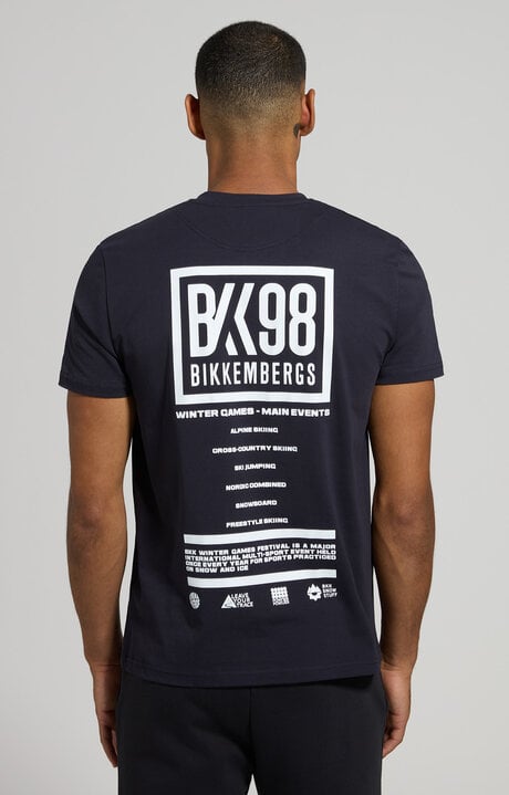 Dirk Bikkembergs Men's Slim Fit Print T-shirt