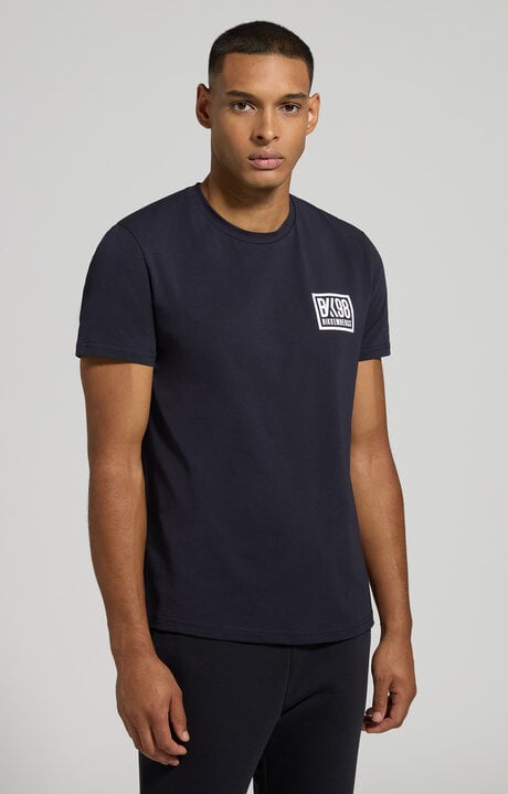 Dirk Bikkembergs Men's Slim Fit Print T-shirt