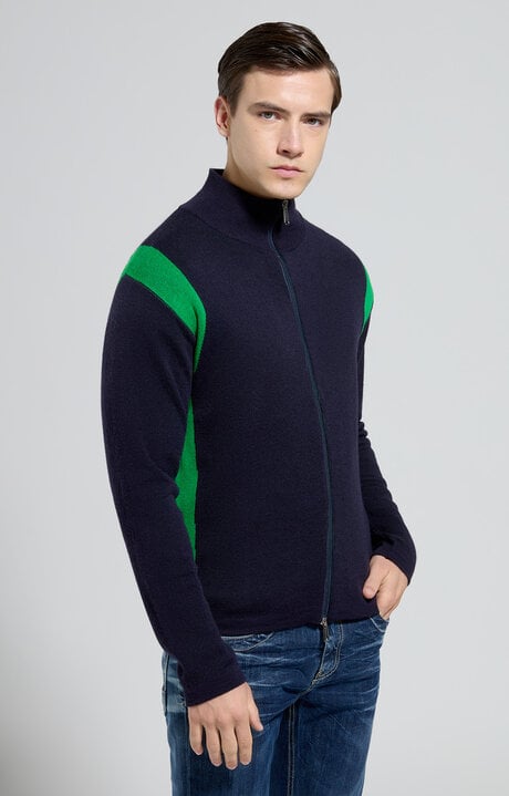 Dirk Bikkembergs Men's Slim Fit Wool Pullover