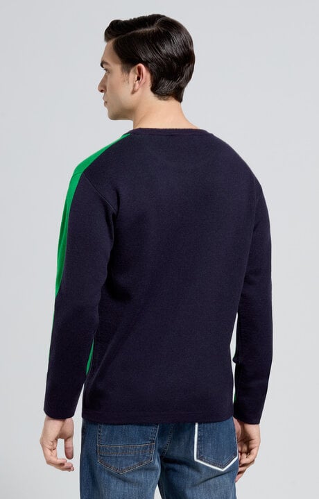 Dirk Bikkembergs Men's Slim Fit Wool Pullover
