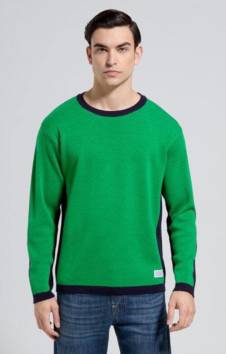 Dirk Bikkembergs Men's Slim Fit Wool Pullover