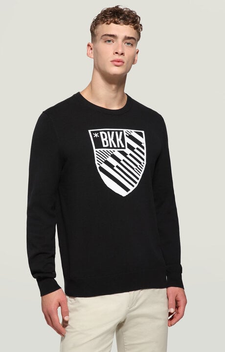 Dirk Bikkembergs Men's Sweater With Intarsia