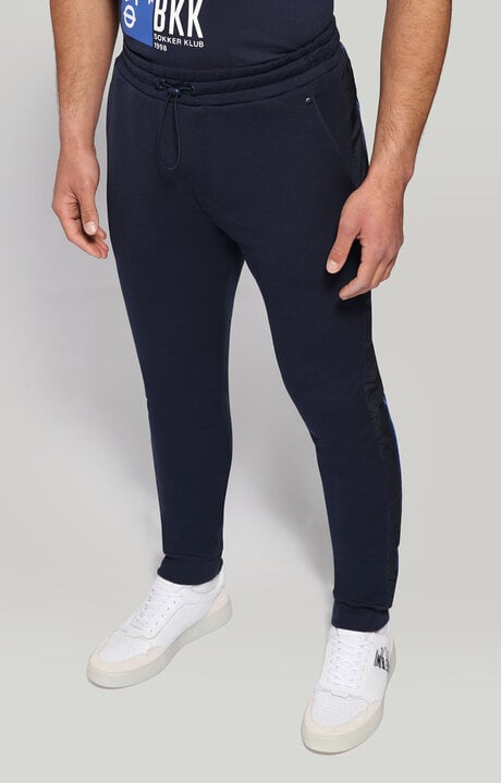 dirk bikkembergs Men's sweatpants with tape