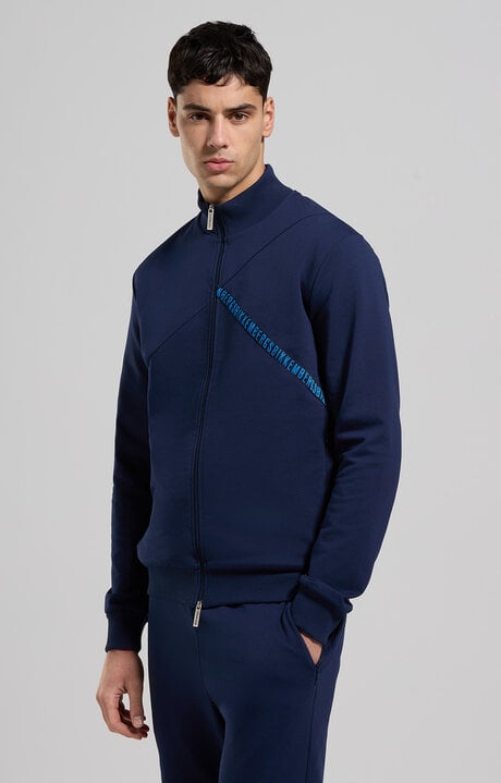 Dirk Bikkembergs Men's Sweatshirt With Intarsia