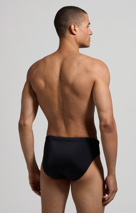 Dirk Bikkembergs Men's Swim Briefs - Tape On Side